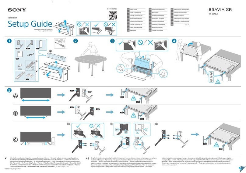 Sony BRAVIA XR XR-55A83K User manual