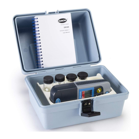 Hach DR300 User manual