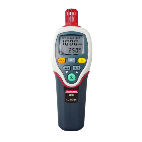 SEFRAM 9893 User manual