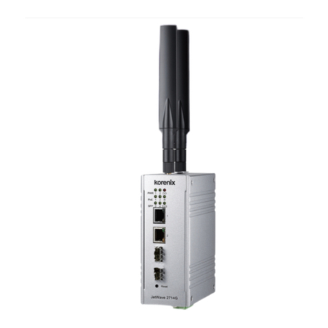 Beijer Electronics JetWave 2714GF Series Quick installation guide