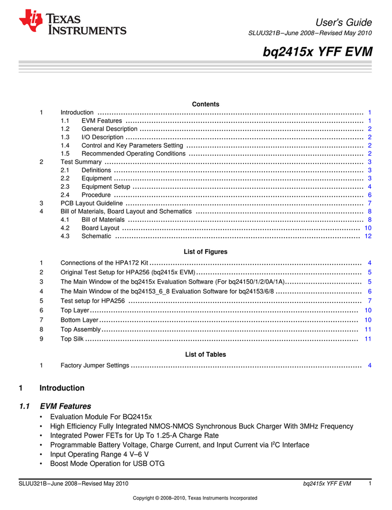 Texas Instruments bq2415 Series user guide