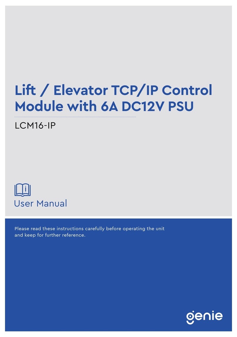 Genie LCM16-IP User manual