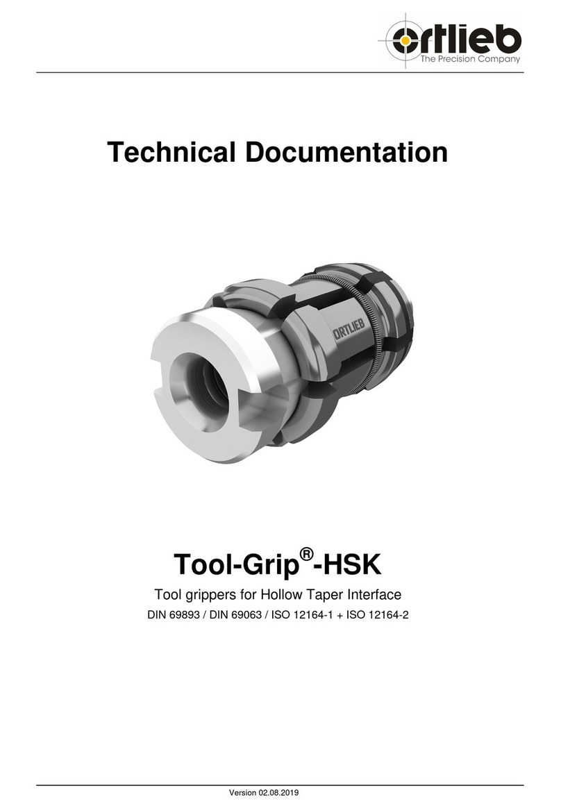 Ortlieb Tool-Grip-HSK Technical documentation