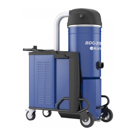 Blastrac BDC-3155HCA User manual