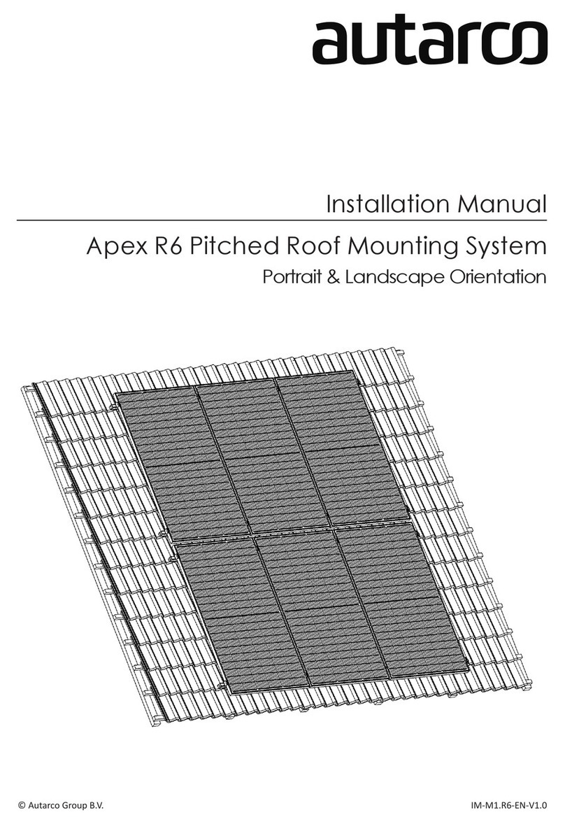Autarco Apex R6 installation manual