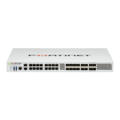 Fortinet FortiGate 600F Series quick start guide