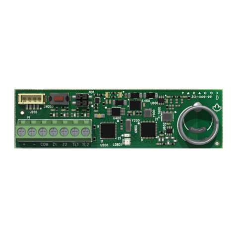 Paradox ZX22 installation manual
