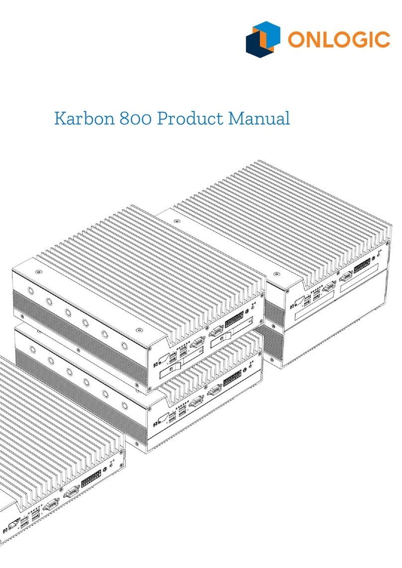 Onlogic Karbon 800 Series User manual