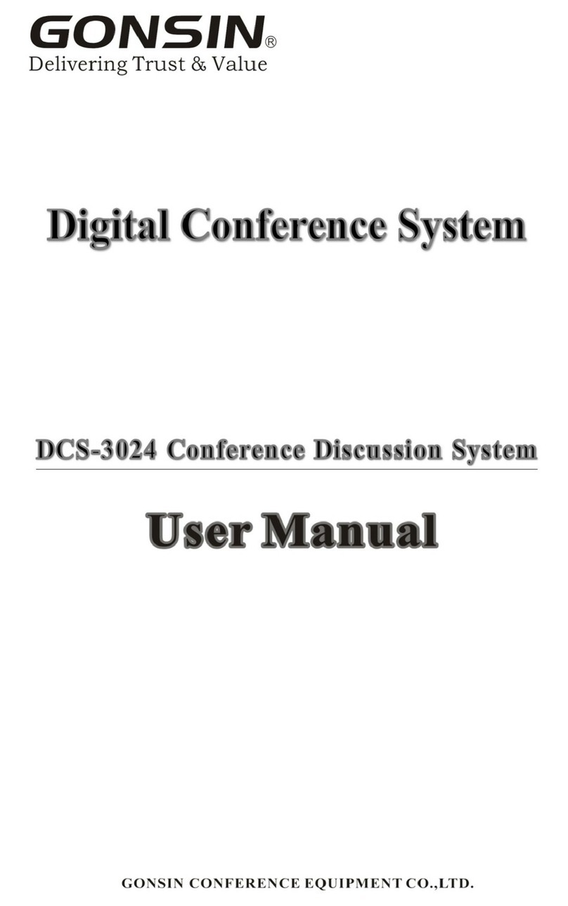 GONSIN DCS-3024 user manual