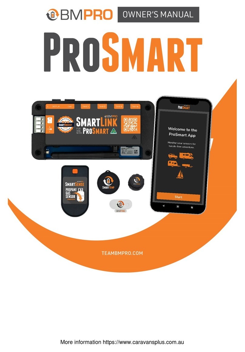 BM PRO ProSmart owner's manual