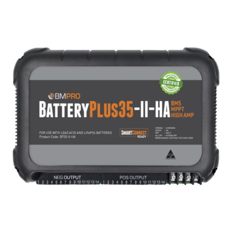 BM PRO BatteryPlus35-II Series owner's manual BM PRO BatteryPlus35-II Series owner's manual