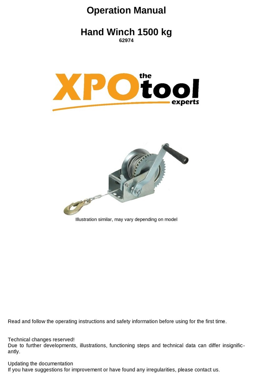 XPOtool 62974 User manual