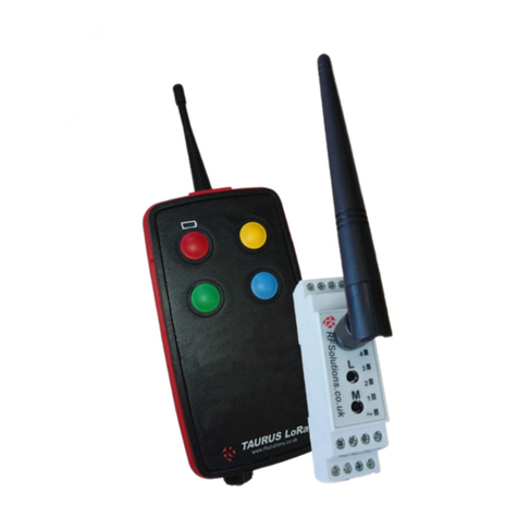 RF SOLUTIONS TAURUSDIN User manual