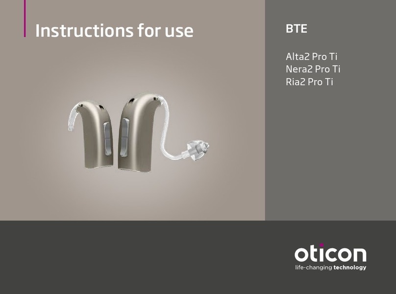 oticon BTE Alta2 Pro Instructions for use