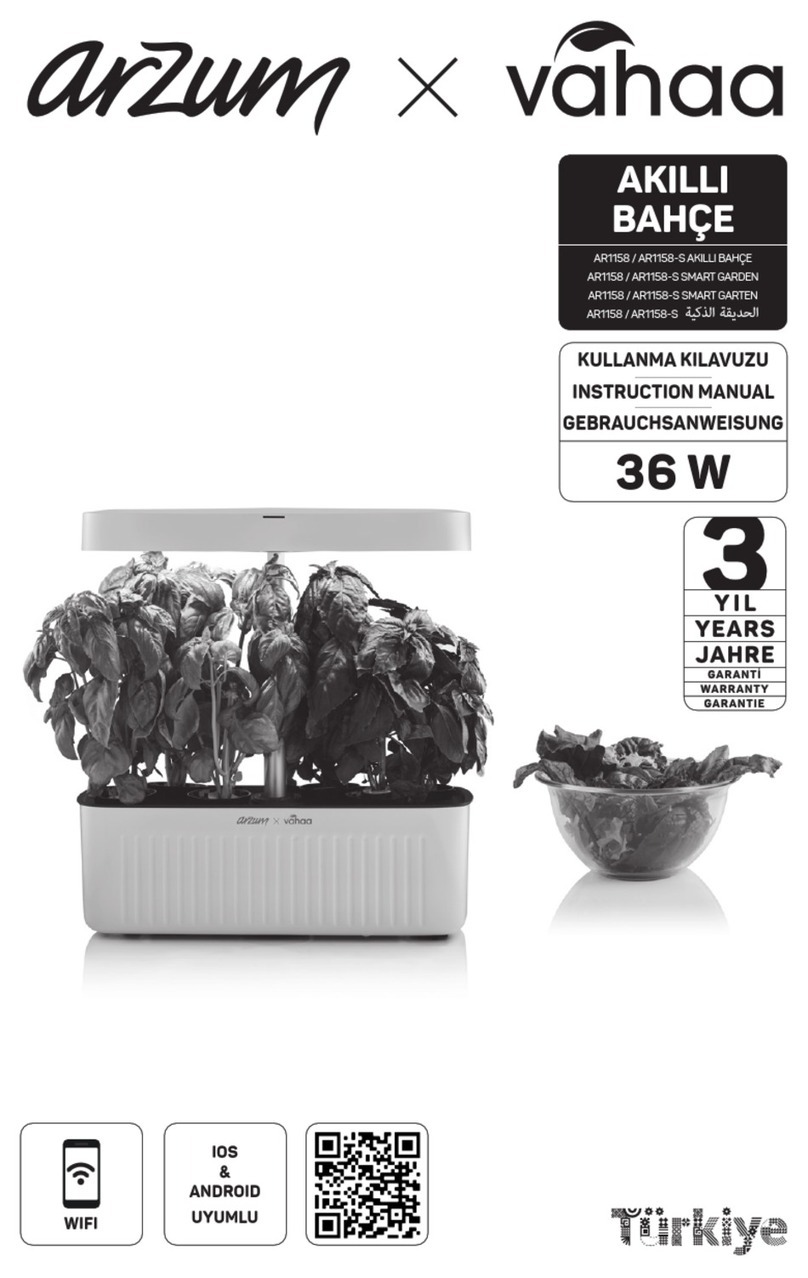 Arzum VAHAA AR 1158 manual