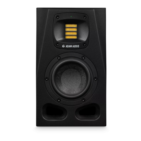 Adam A Series User manual