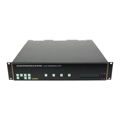 evertz HDSD9545DLY-PRO User manual