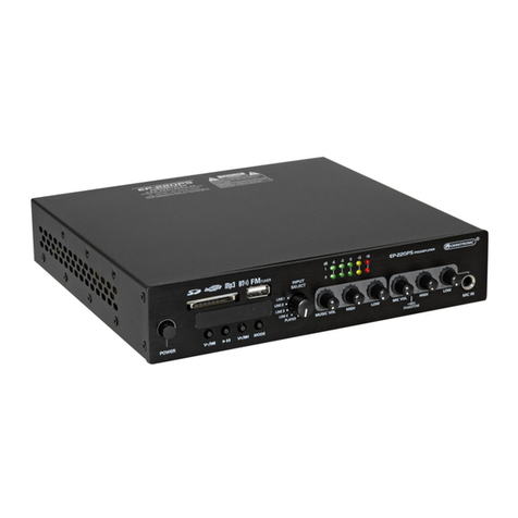 Omnitronic EP-220PS User manual