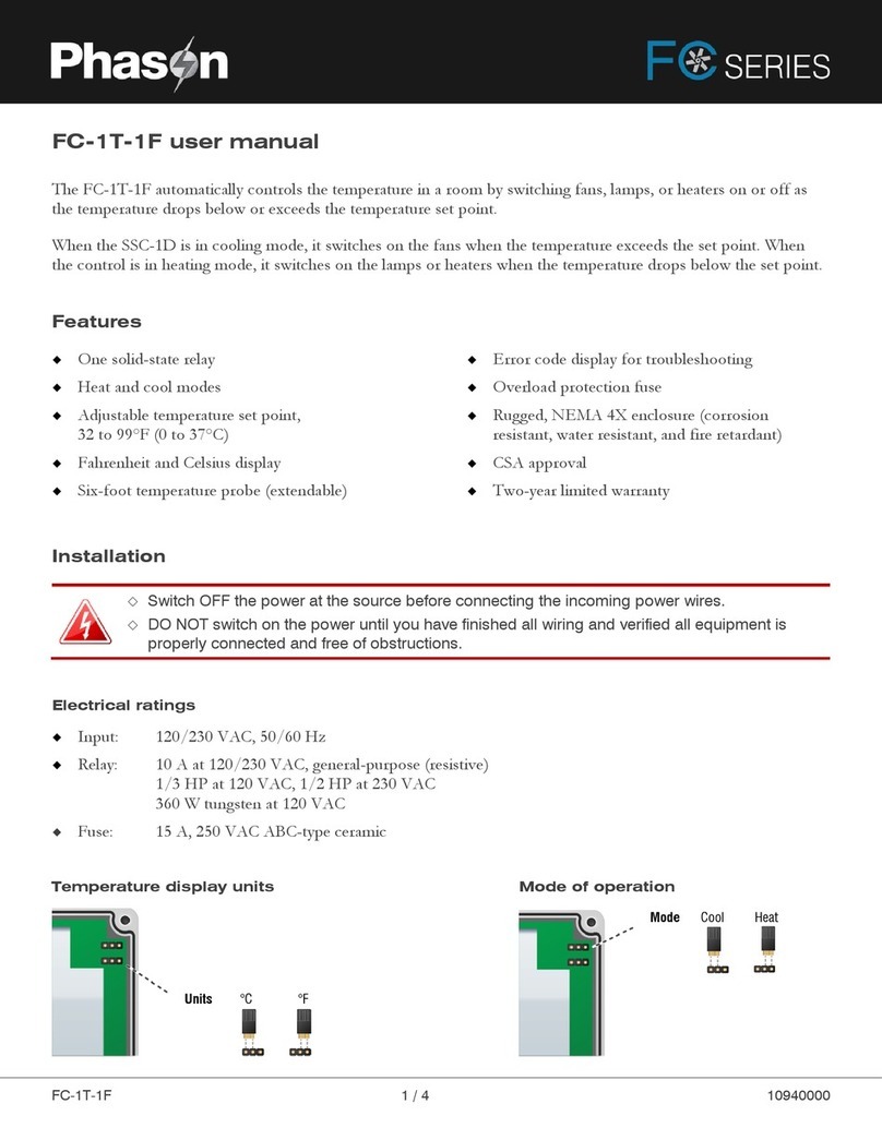 Phason FC Seriess user manual Phason FC Seriess user manual