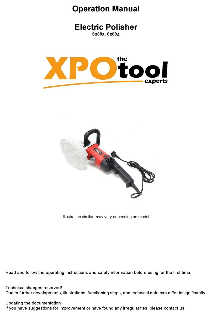 XPOtool 62883 User manual