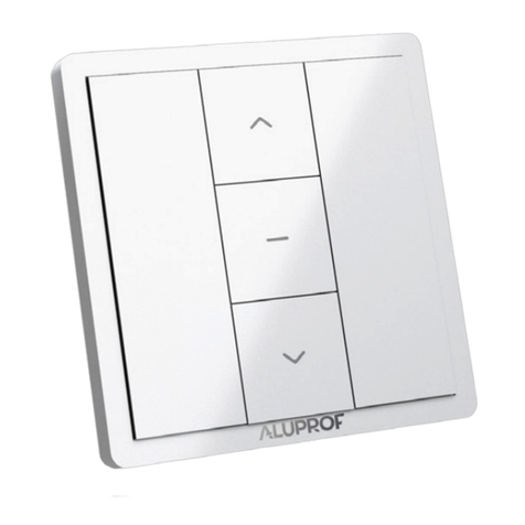 Aluprof DC1690 Programming manual