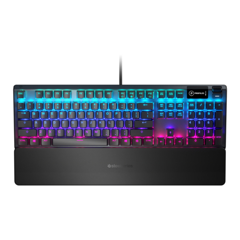 SteelSeries APEX 5 FR Installation and operation manual