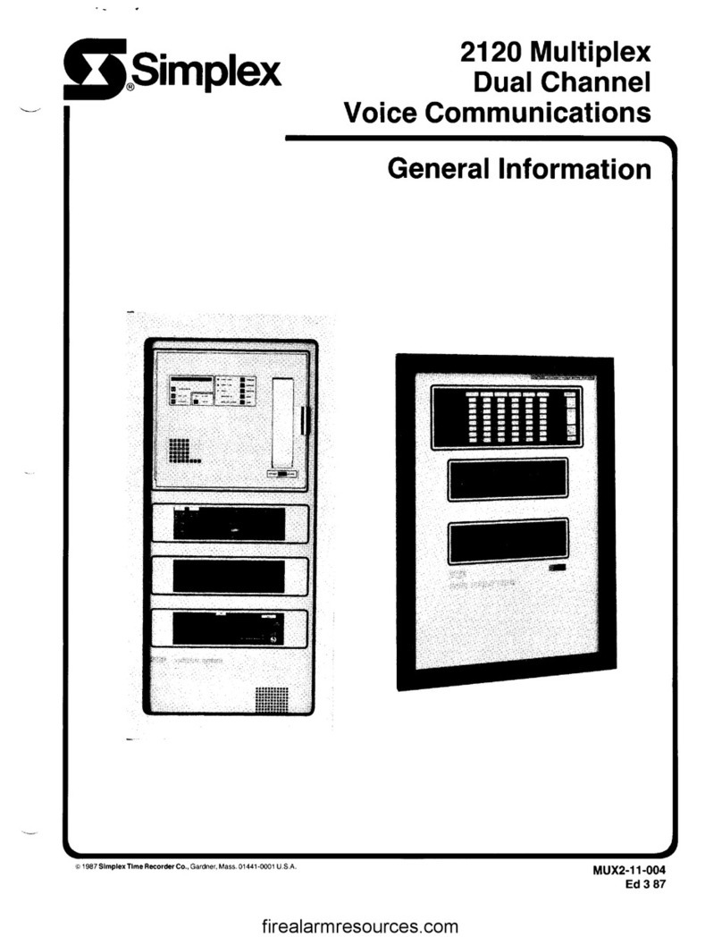 Simplex 2120 Configuration guide Simplex 2120 Configuration guide