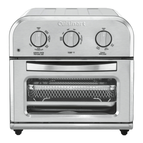 Cuisinart TOA-26C Series INSTRUCTION AND RECIPE BOOKLET Cuisinart TOA-26C Series INSTRUCTION AND RECIPE BOOKLET
