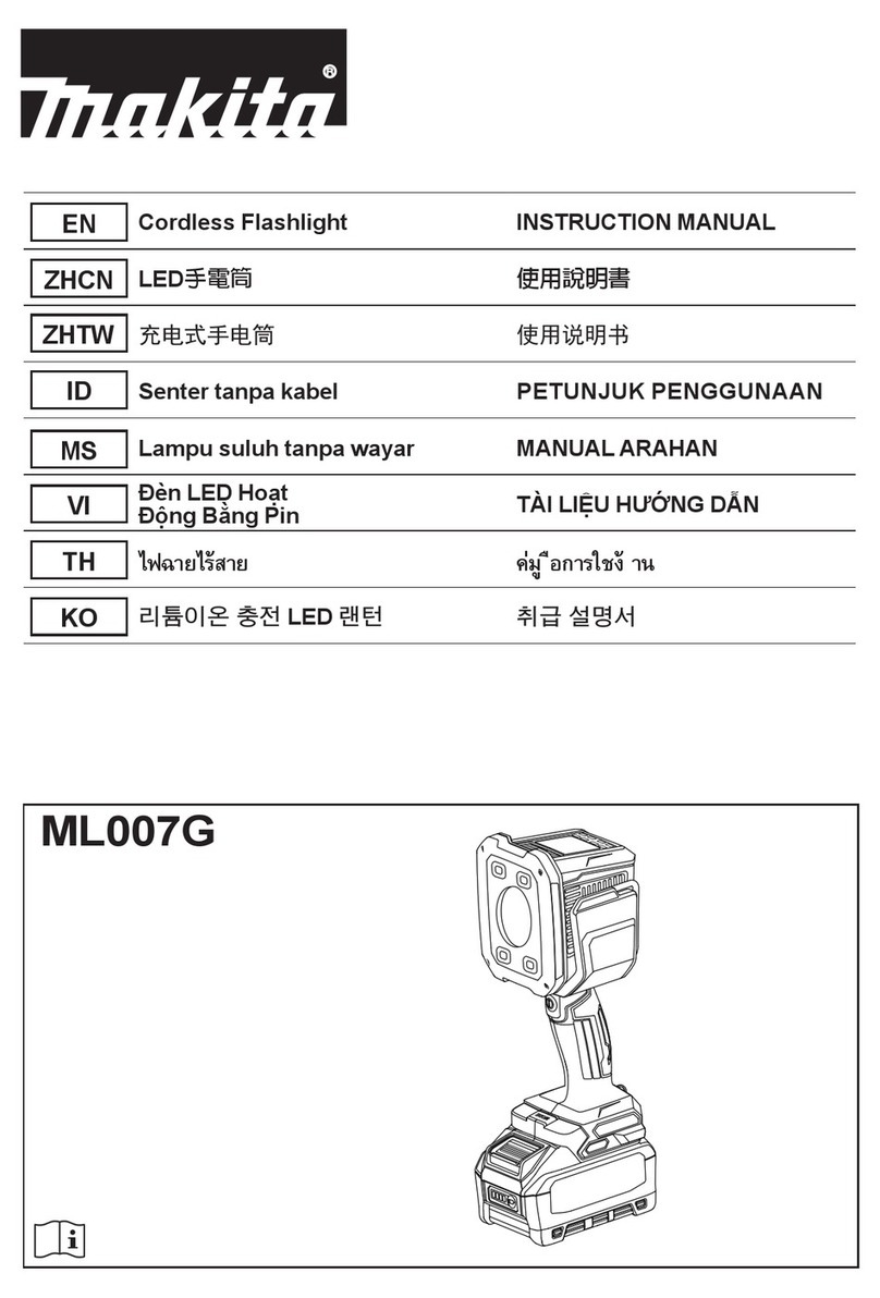 Makita ML007G User manual Makita ML007G User manual