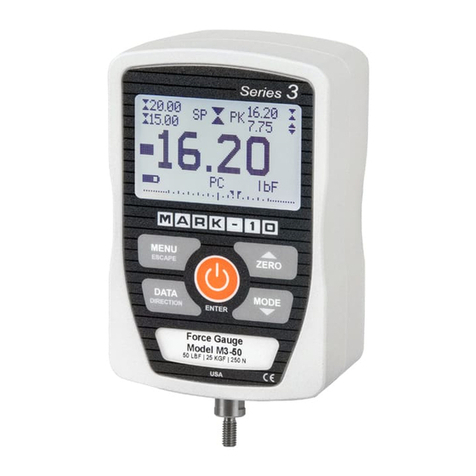 Mark-10 Series 3 User manual