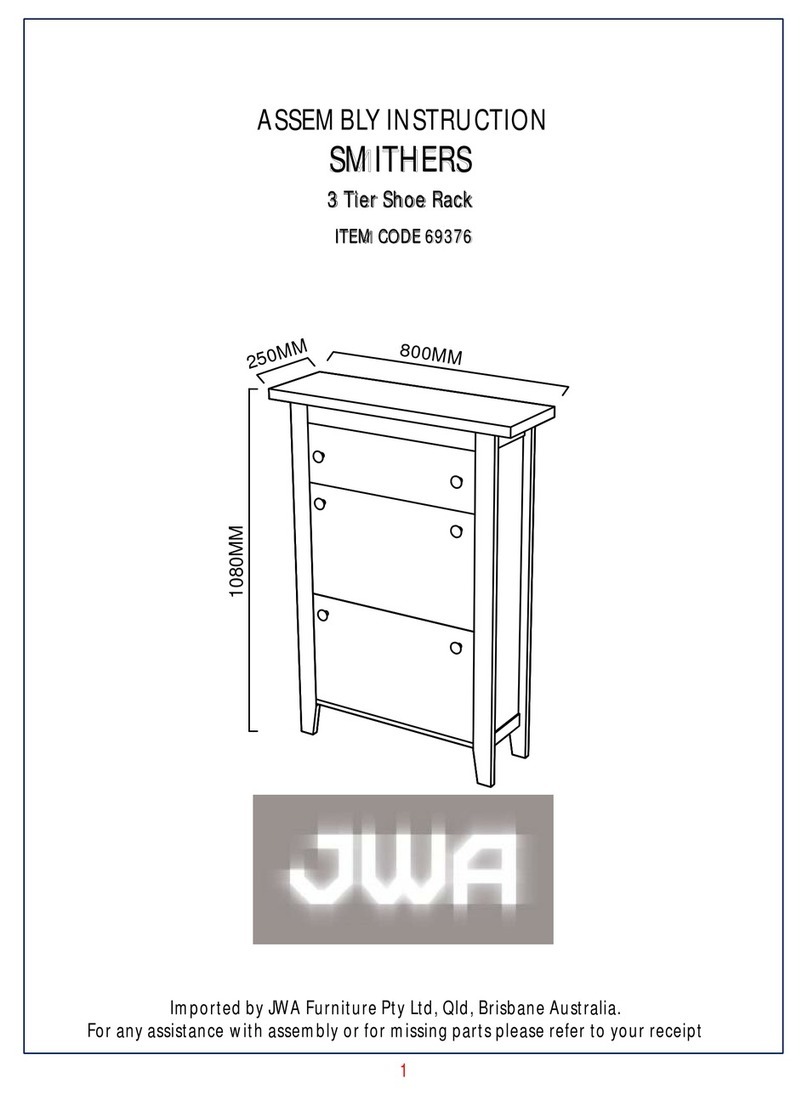 JWA SMITHERS 69376 Assembly instruction