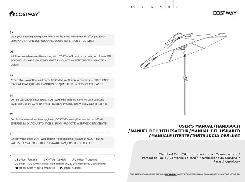 Costway NP10440A User manual