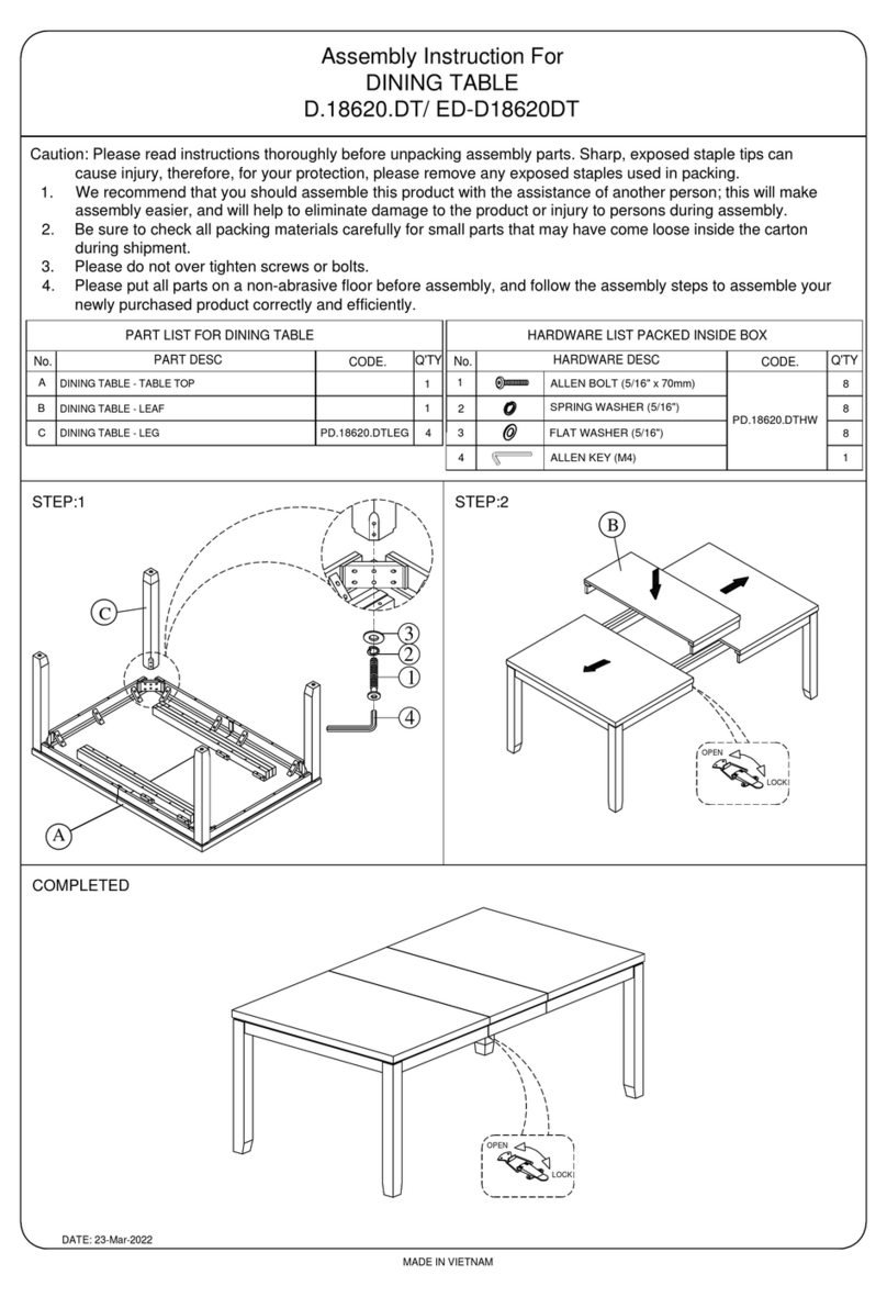 SunSetter D.18620.DT User manual