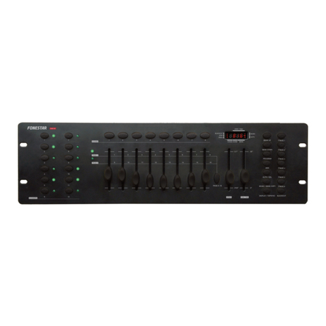 FONESTAR DMX-83 User manual