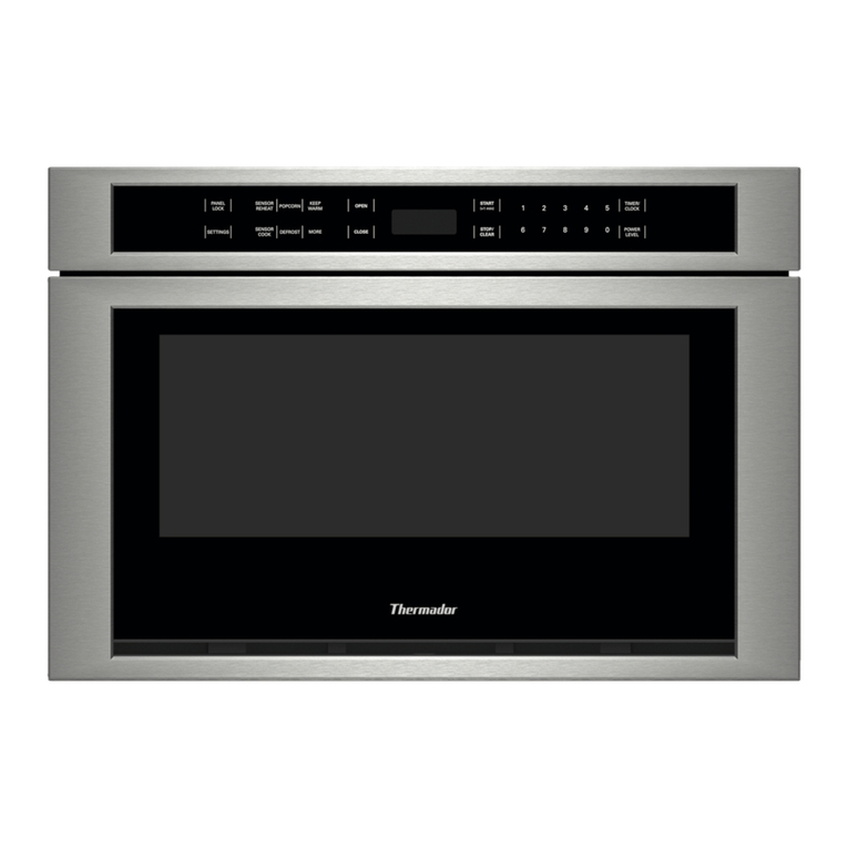 Thermador MICRODRAWER MD24JS User manual