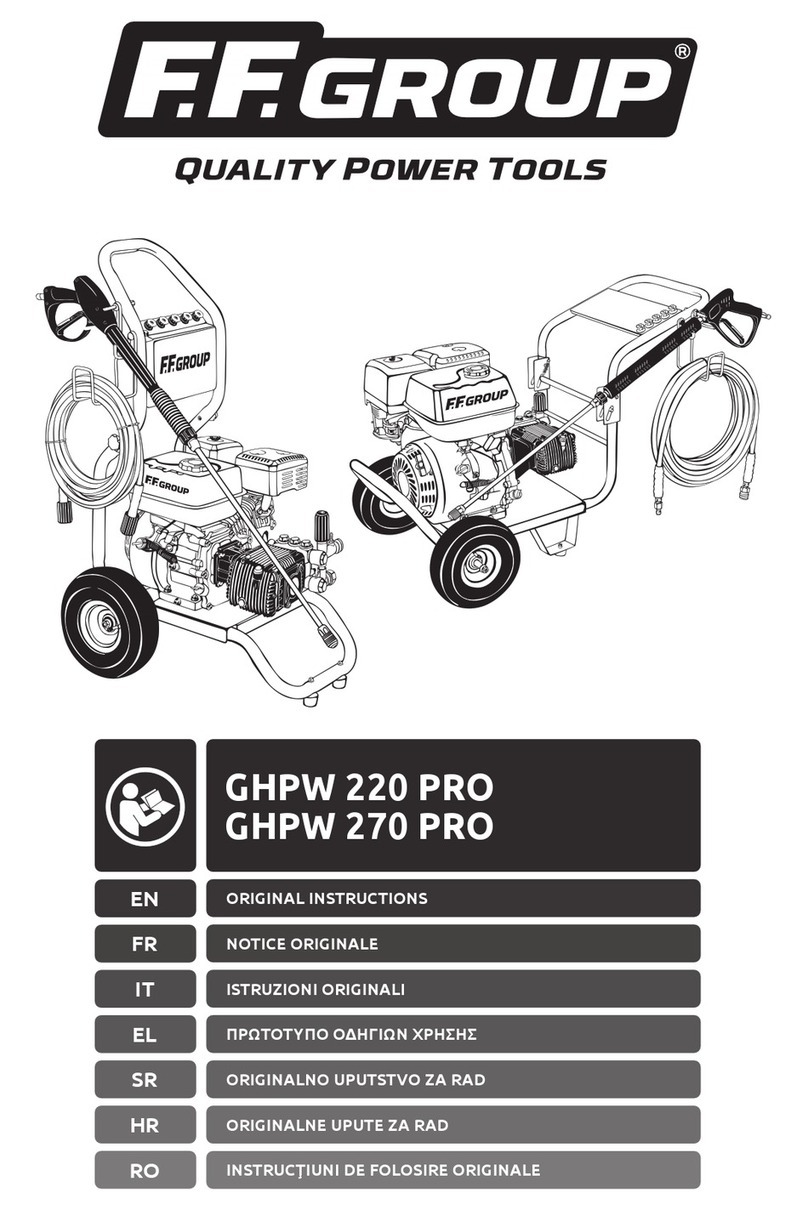 F.F. Group GHPW 220 PRO Original instructions