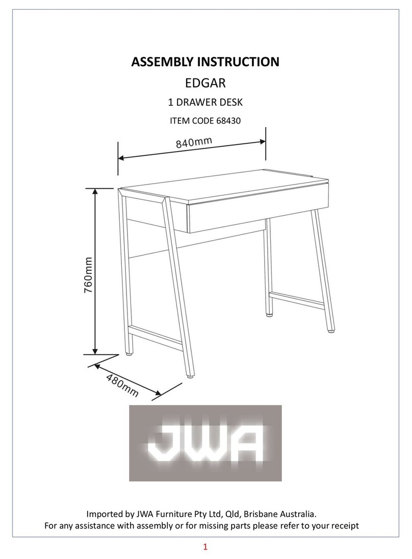 JWA EDGAR 68430 User manual