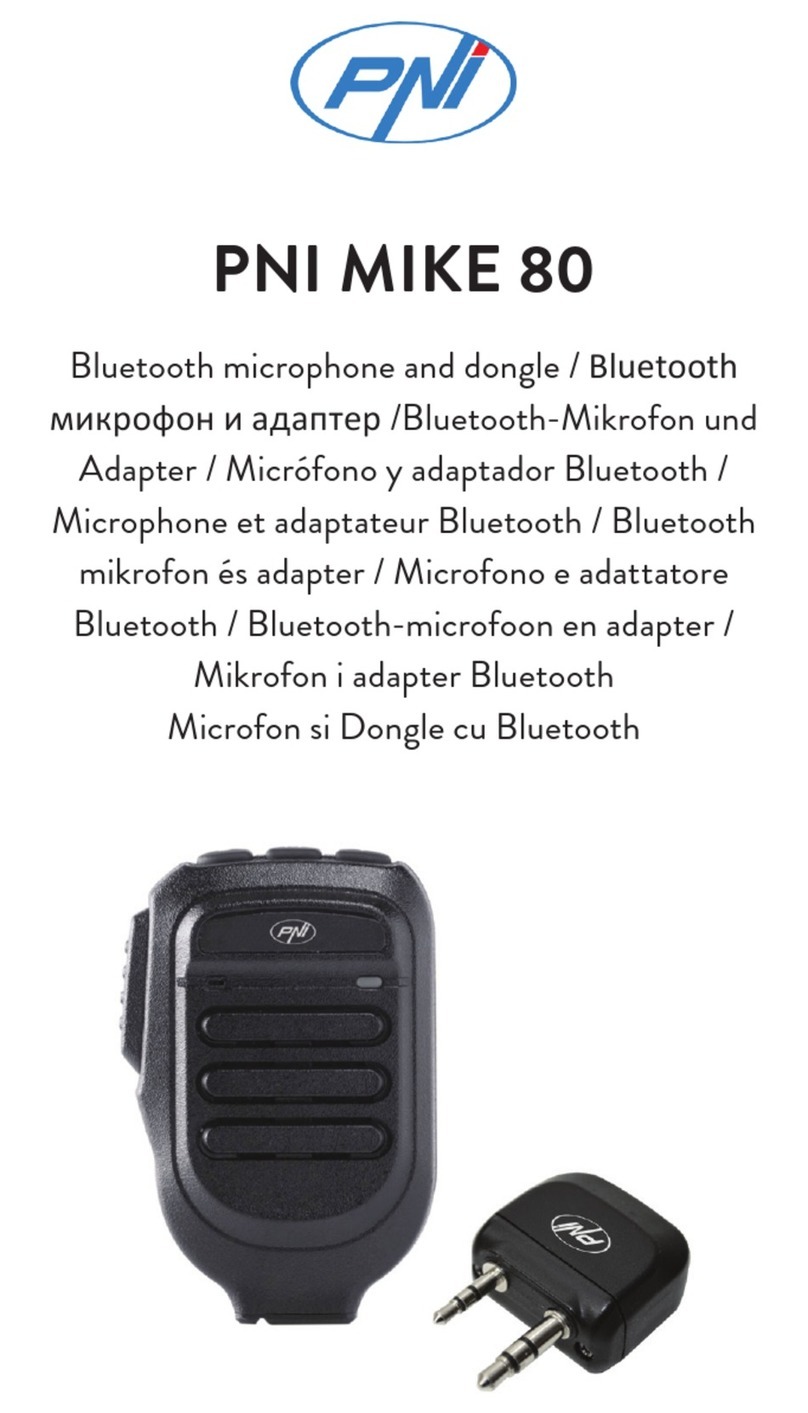 PNI MIKE 80 User manual