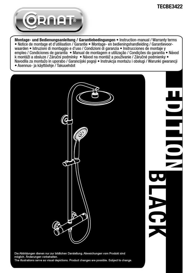 Cornat BLACK TECBE3422 instruction manual