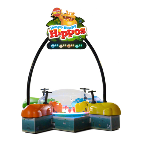 Adrenaline Hungry Hungry Hippos Installation and operating instructions