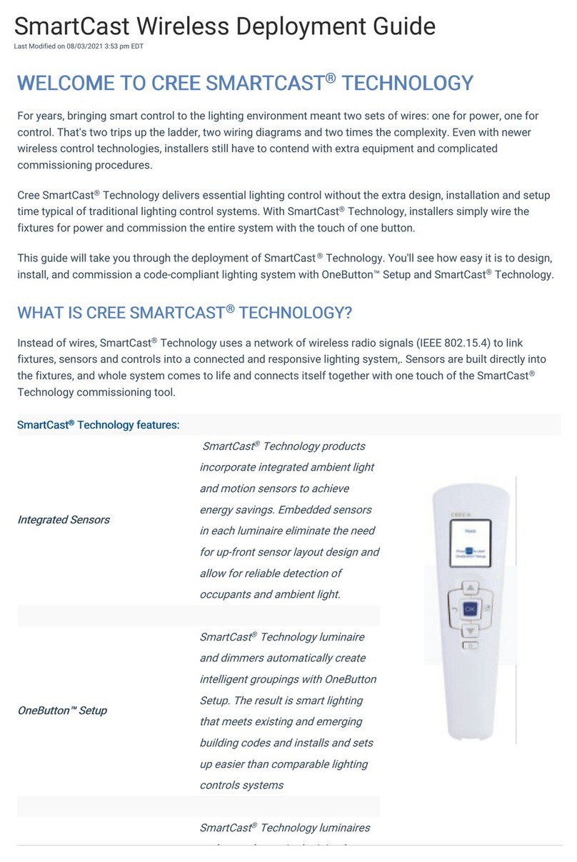 CREE LIGHTING SmartCast Deployment guide