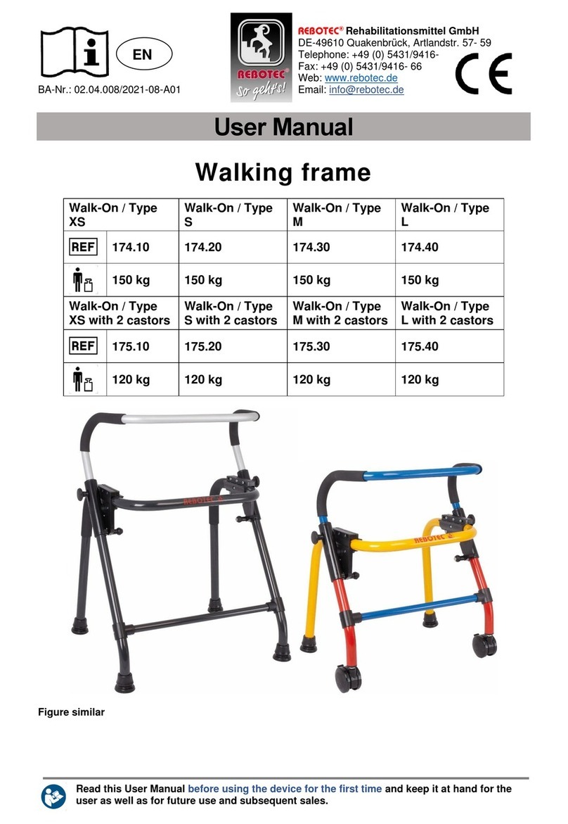 Rebotec Walk-On XS user manual