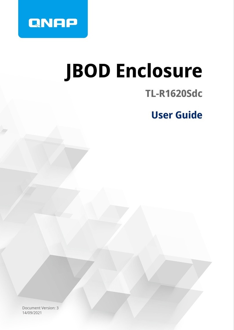 QNAP TL-R1620Sdc User manual