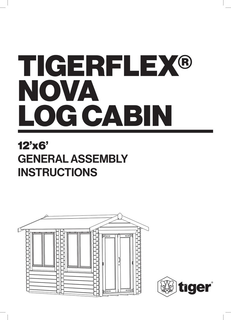 Tiger TIGERFLEX NOVA General assembly instructions