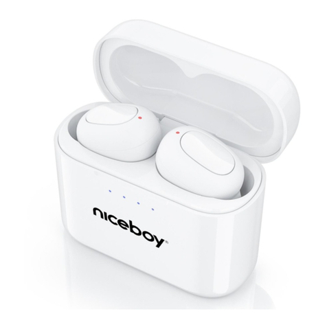Niceboy HIVE PODSIE 3 POLAR WHITE User manual