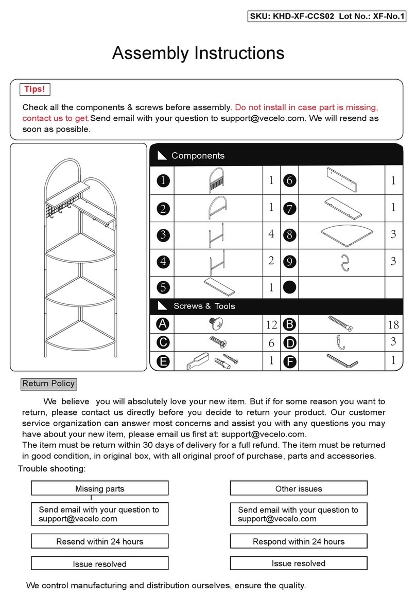 VECELO KHD-XF-CCS02 User manual VECELO KHD-XF-CCS02 User manual