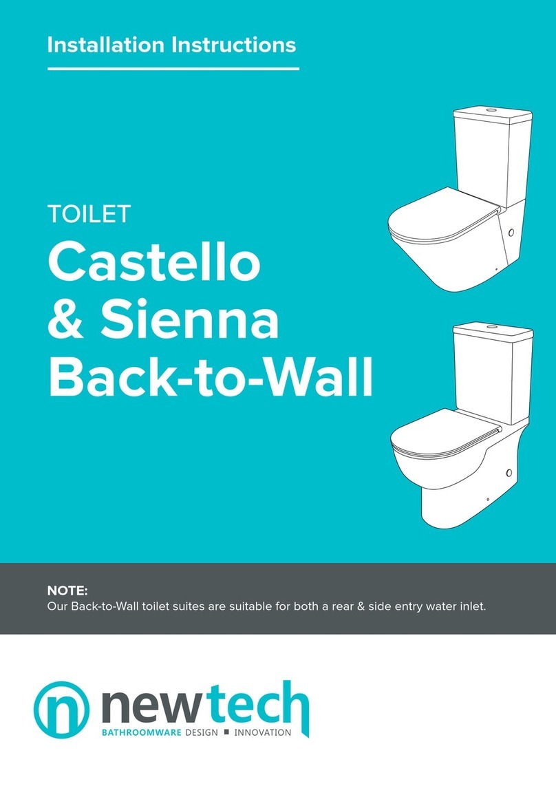Newtech Castello installation instructions