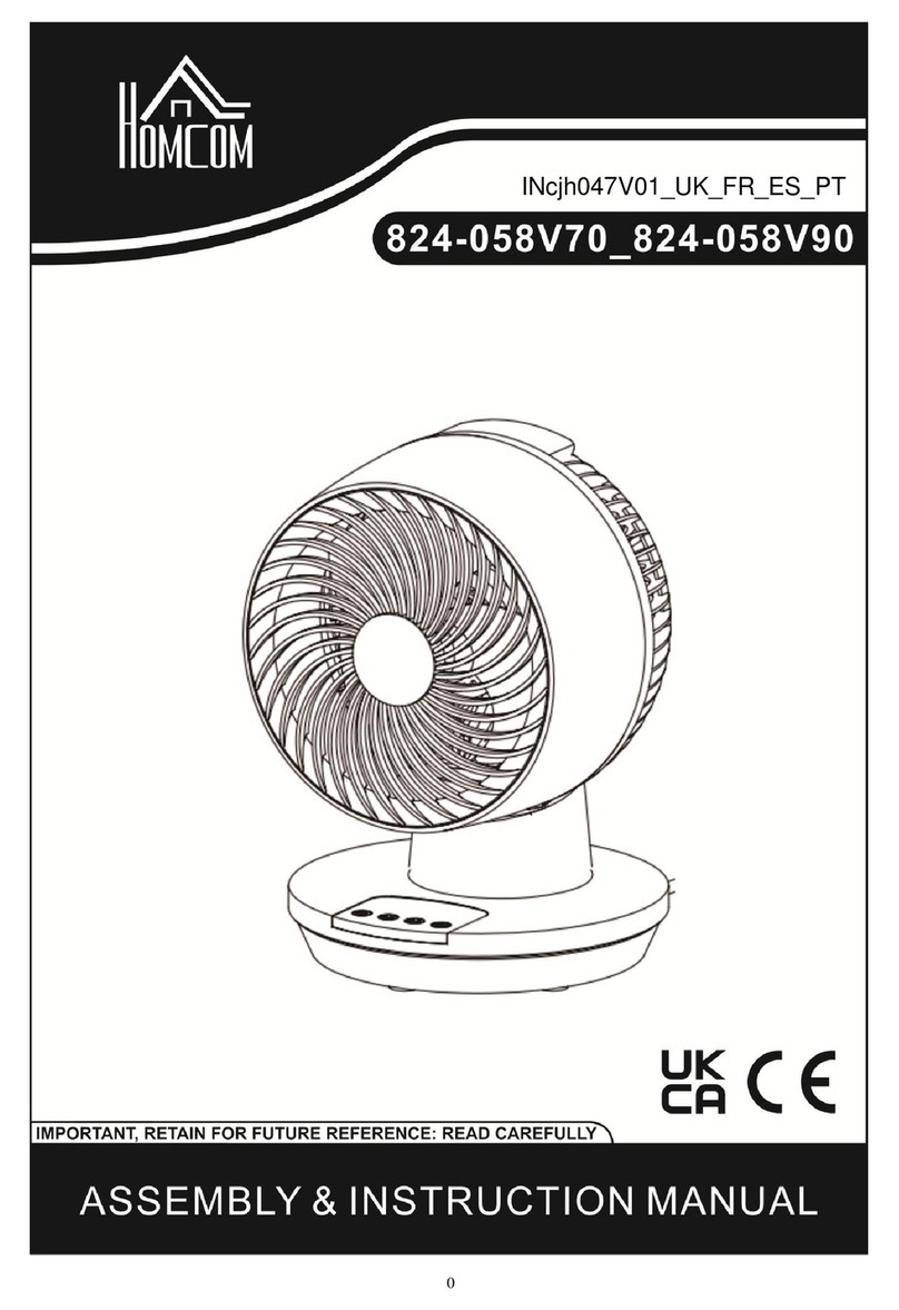 HOMCOM 824-058V70 Installation guide
