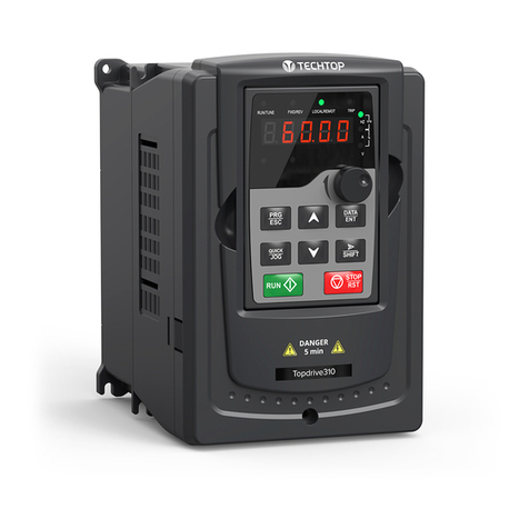 TECHTOP TOPDRIVE310 Series installation guide