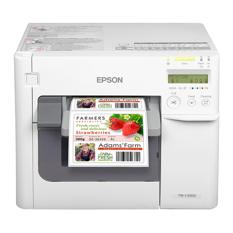 Epson ColorWorks C3500 User manual